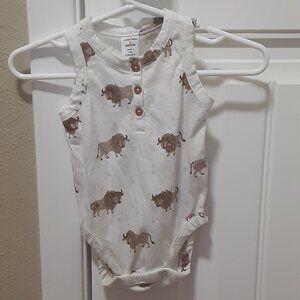 100% Cotton, Nordstrom Onesie with Buffalo